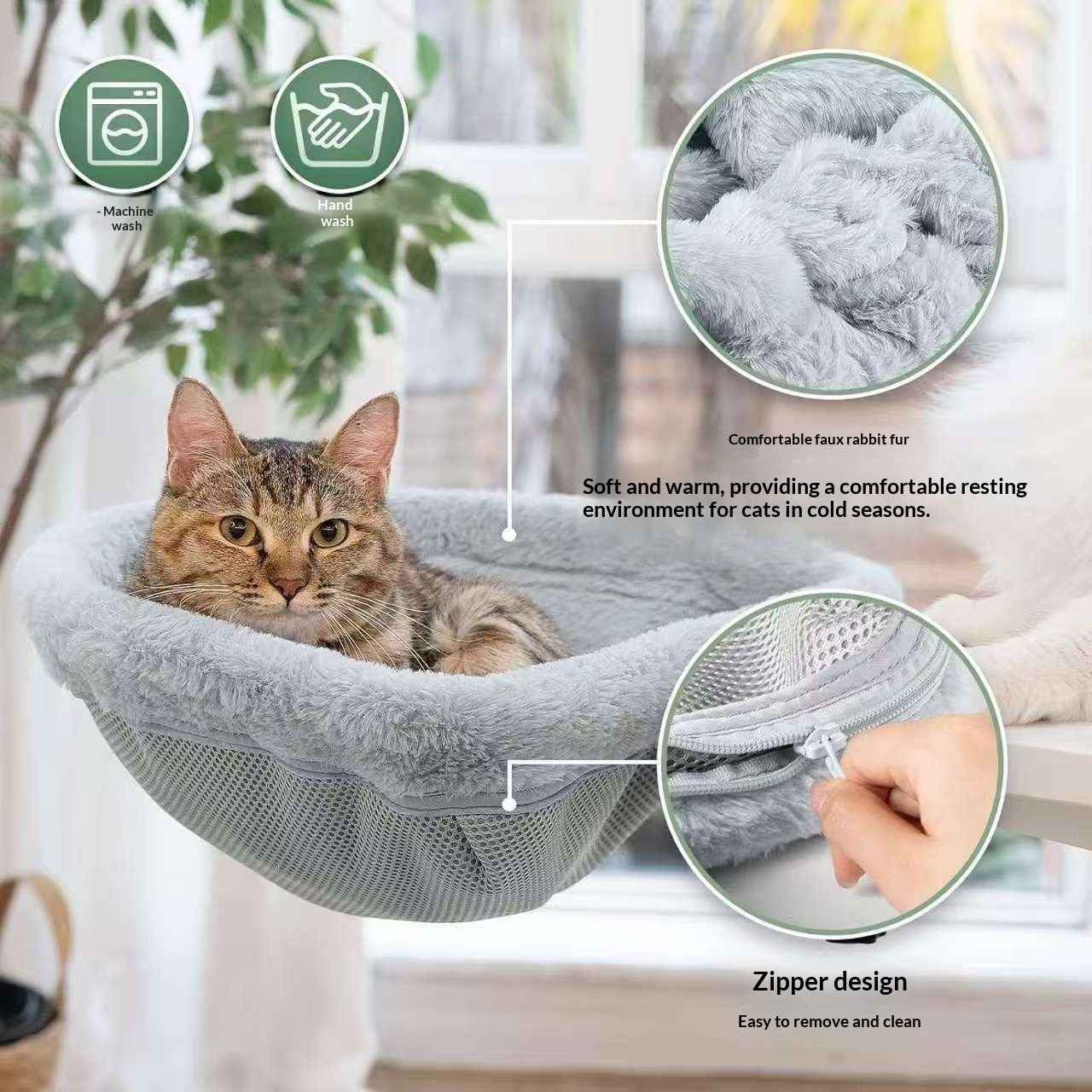 Household Folding Computer Desk Cat Bed
